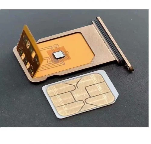 iPhone unlock card