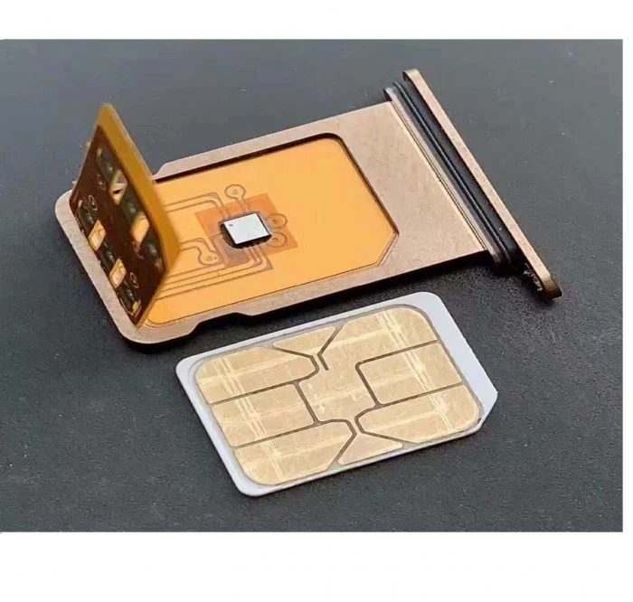 iPhone unlock card