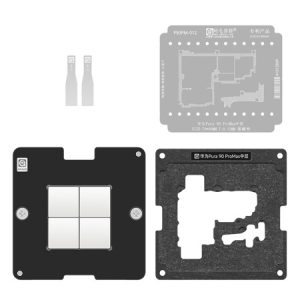 Amaoe Middle Layer BGA Reballing Stencil Tin Plating Platform Set for Huawei Pura 90 Pro Max