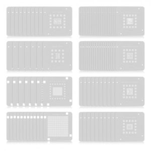 RB-03 BGA Reballing Stencil Set for iPhone / Qualcomm / MTK / Hisilicon / Exynos / EMMC BGA