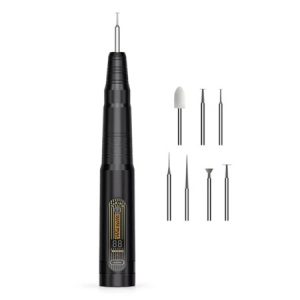 Keguan DM200L Stepless Speed High Efficiency Cutting & Grinder Pen with 7Pcs Polishing Head