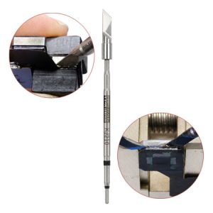 Keguan KG-KJ210 Ultra-Thin Knife-Type Soldering Iron Tip Compatible with 210 Handle Specifically for Camera Repair