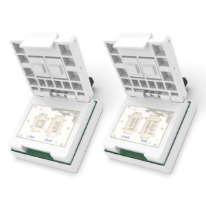 2025 New Upgrade Version eMMC / eMCP Socket BGA221 / BGA254 + 2 in 1 (169-FBGA,153-FBGA,162-FBGA,186-FBGA)Test Socket Adapter for UFI-Box