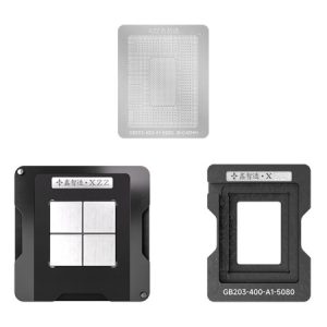 XZZ 0.45mm Graphics Card BGA Reballing Stencil Platform Set for NVIDIA GeForce RTX 5080 GB203-400-A1