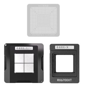 XZZ 0.50mm Graphics Card BGA Reballing Stencil Platform Set for AMD Radeon RX 7900 XT